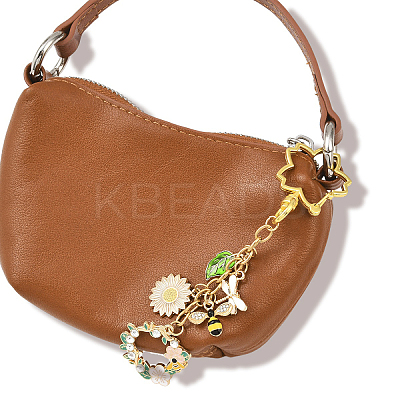 Alloy Enamel Pendant Decorations KEYC-YW00219-01-1