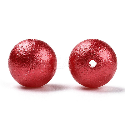 Acrylic Imitation Pearl Beads LS-OACR-T013-01A-10-1