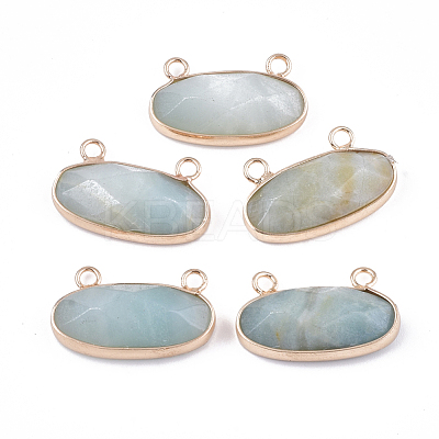 Natural Amazonite Pendants G-S344-44E-1