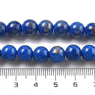 Natural Mashan Jade Beads Strands G-A255-A01-01L-1
