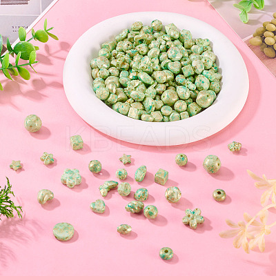 100G Opaque Acrylic Beads FIND-TA0008-40-1