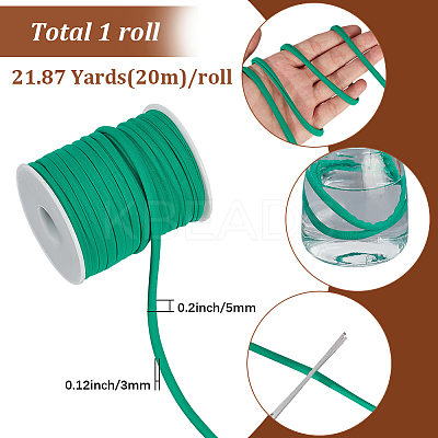 1 Roll Soft Nylon Braided Cord NWIR-SP0001-04J-1