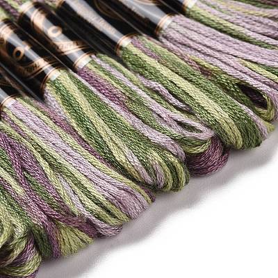 10 Skeins 6-Ply Polyester Embroidery Floss OCOR-K006-A78-1