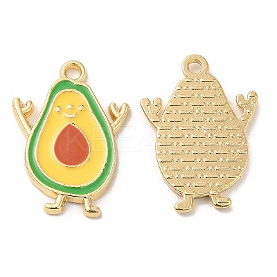 Alloy Enamel Pendants ENAM-K069-12G-1