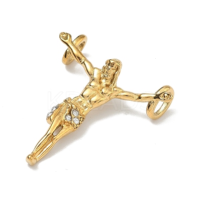 Religion Theme 304 Stainless Steel Pendants STAS-F336-04G-1