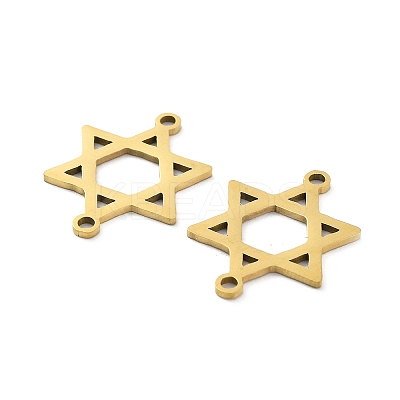 Ion Plating(IP) 201 Stainless Steel Connector Charms STAS-A090-23G-1