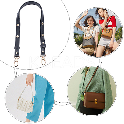 PU Leather Chain Bag Strap FIND-WH0093-21A-1