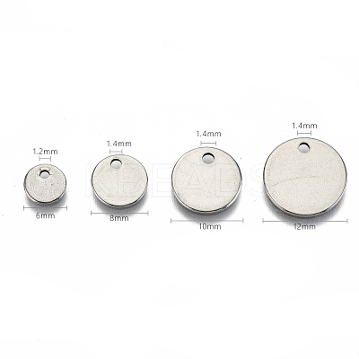 Tarnish Resistant 201 Stainless Steel Charms STAS-N095-014-1