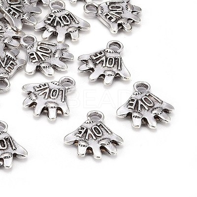 Tibetan Style Charms LS-QA-311Y-NF-1