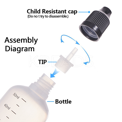 Plastic Squeeze Bottle TOOL-BC0008-21B-1