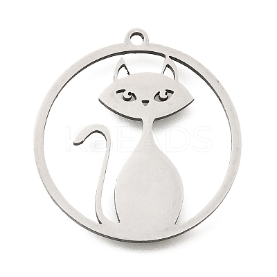 201 Stainless Steel Pendants STAS-S176-03P-1-1