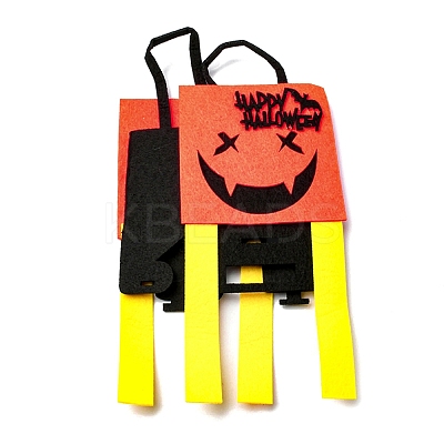 Devil Felt Halloween Candy Bags with Handles LS-HAWE-K001-01G-1