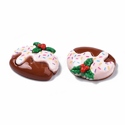 Christmas Theme Opaque Resin Decoden Cabochons LS-CRES-N021-119-1