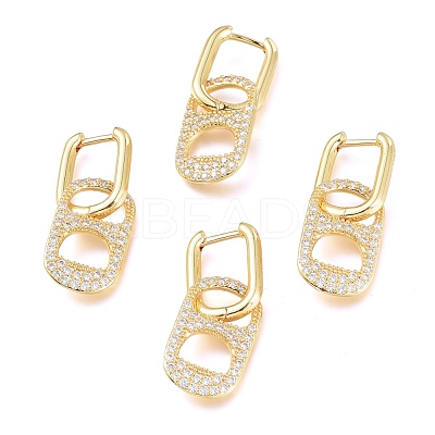 Soda Pull Tab Earrings EJEW-L224-47G-1