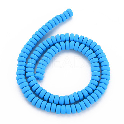 Handmade Polymer Clay Beads Strands CLAY-N008-83-1