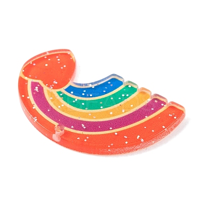 Rainbow Theme Acrylic Pendants MACR-U003-01C-1