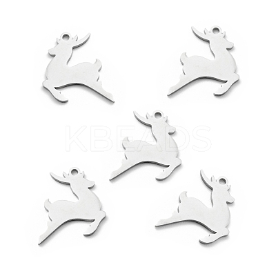 Non-Tarnish 201 Stainless Steel Pendants STAS-E157-01P-1