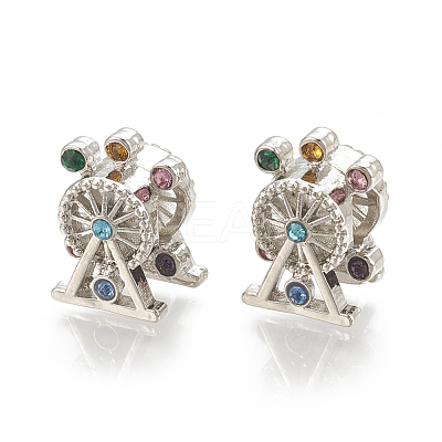 Alloy European Beads MPDL-S066-004P-1