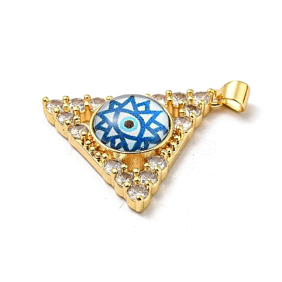 Real 18K Gold Plated Brass Pendants KK-L209-007G-07-1