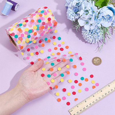 Polyester Muslin AJEW-WH0816-183B-1