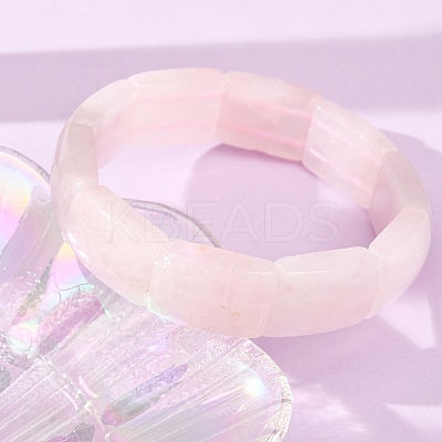 Rectangle Natural Mixed Stone Beaded Stretch Bracelets for Women Men GG-CBA9ACE-C-1