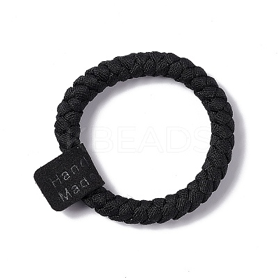 Solid Cloth Elastic Braided Hair Ties LS-PHAR-F015-04C-1