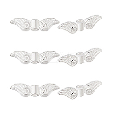 6Pcs 925 Sterling Silver Beads FIND-PH0021-81-1