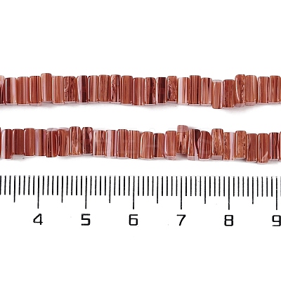 Handmade Lampwork Beads Strands LAMP-Q037-02B-01-1