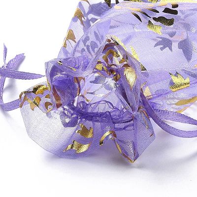Organza Drawstring Jewelry Pouches LS-OP-I001-C02-1