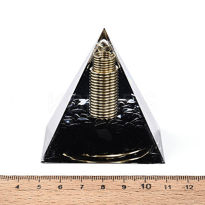 Orgonite Pyramid Resin Energy Generators DJEW-N003-07D-1