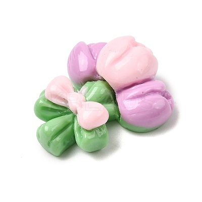 Opaque Reisn Cabochons RESI-L050-03B-1