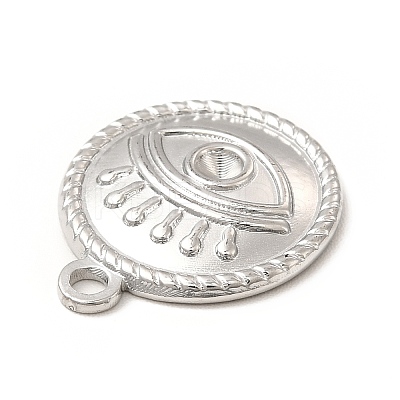 Tarnish Resistant 304 Stainless Steel Pendant Cabochon Settings STAS-A070-15P-1