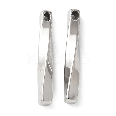304 Stainless Steel Pendants STAS-U037-16P-1