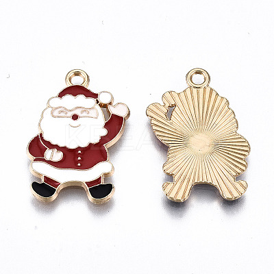 Eco-Friendly Alloy Enamel Pendants LS-X-ENAM-Q437-070-NR-1