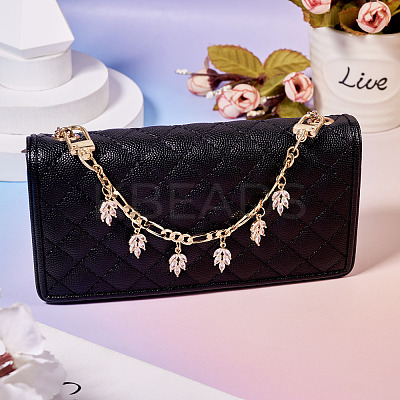Brass Figaro Chains Bag Strap AJEW-TAC00038-1