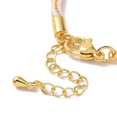 Nylon Cord Bracelets MAK-C003-02G-1
