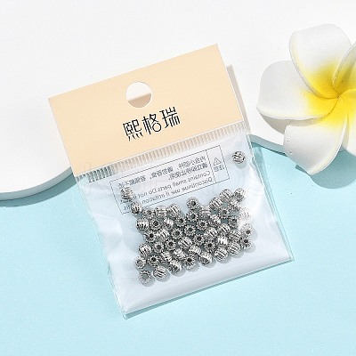 SHEGRACE Brass Spacer Beads XGRPCF316-180P-1