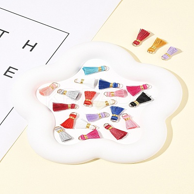 20Pcs Handmade Polycotton(Polyester Cotton) Tassel Decorations FIND-FS0003-27H-1