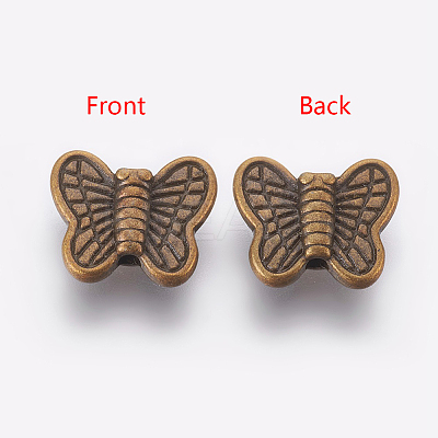 Tibetan StyleAlloy Beads LS-PALLOY-B0041-AB-LF-1