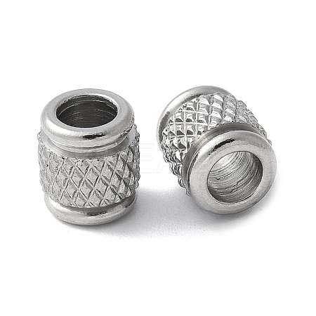 304 Stainless Steel European Beads STAS-S169-03A-P-1