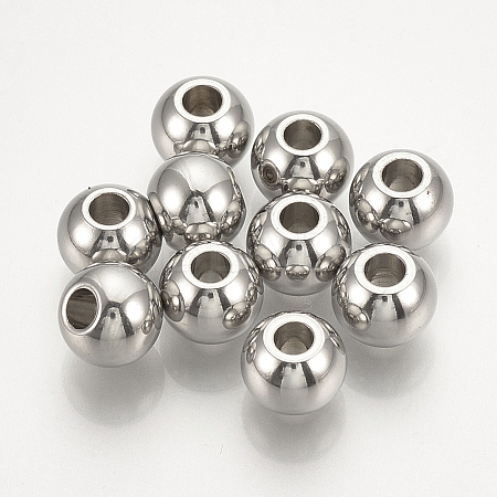 Non-Tarnish 304 Stainless Steel Spacer Beads LS-X-STAS-T021-3-1