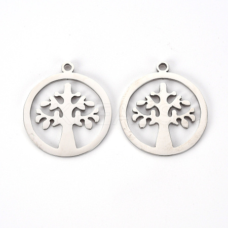 Non-Tarnish 201 Stainless Steel Pendants STAS-Q239-004-1