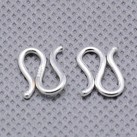 Wholesale 925 Sterling Silver S Shape Clasps - KBeads.com