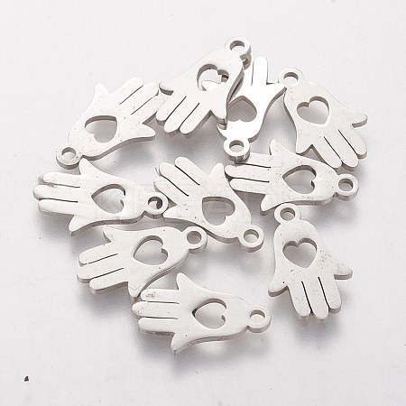 Non-Tarnish 304 Stainless Steel Charms LS-STAS-Q201-T114-1