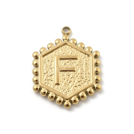 201 Stainless Steel Pendants STAS-R227-01G-G-1