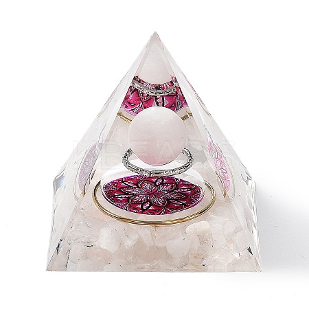 Orgonite Pyramid Resin Energy Generators AJEW-D056-01A-1