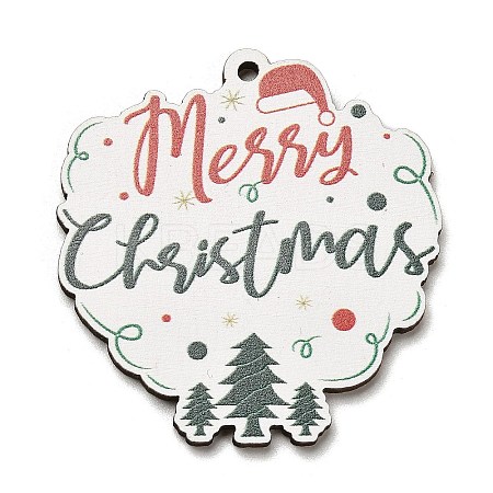 Wood Pendants WOOD-Z003-03G-1