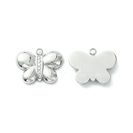 Non-Tarnish 304 Stainless Steel Pendants STAS-L269-030P-1