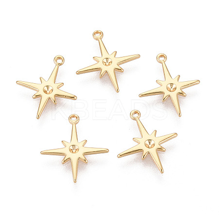 Brass Pendant Cabochon Settings KK-ZX025-81G-1