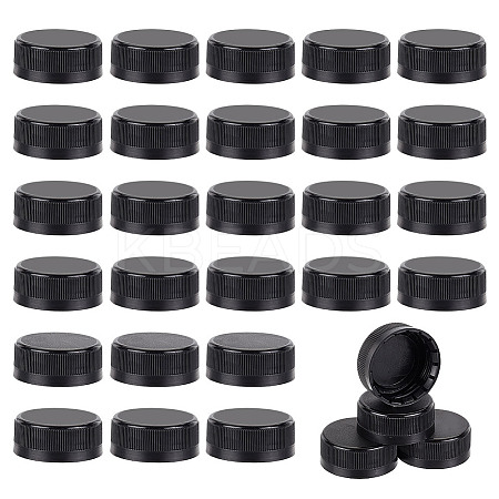 Plastic Bottle Cap SIL-WH0045-61B-1